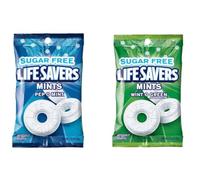 Life Savers Sugar Free Variety Pack - Pack of 2 - One of Each Flavor - Wint O Green and Pep O Mint - Delicious Variety - Perfect for Sharing