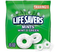 LIFE SAVERS Wint-O-Green Breath Mints Hard Candy, Sharing Size, 13 oz Bag