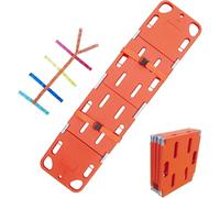 Life-Saving Board For Lifeguards, Four-Fold Foldable Lifeguard Stretcher Backboard, 350lbs Weight Capacity Water Rescue Equipment For Pool & Beach(4folds)