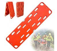 Life-Saving Board For Lifeguards, Four-Fold Foldable Lifeguard Stretcher Backboard, 350lbs Weight Capacity Water Rescue Equipment For Pool & Beach(2folds)