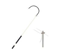 Life-saving Hook Electrical,High Voltage Insulated Life-saving Hook,Electrician Tools Firefighting Insulated,for Electricians(Color 1,150cm)