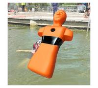 Life-Saving Training Dummy with Water Injection Holes and Load for Drowning Prevention In Swimming Training(Color1)
