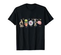 Life Sciences Teacher Biology Plant Cell DNA Human Heart T-Shirt