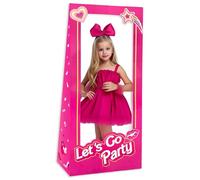 Life Size 4.4ft Tall Stand-in Cardboard Doll Photo Booth for Doll Princess Party Decorations Girls Birthday Party Decor Photoshoot