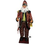 Life-Size Electric Santa Claus Decoration, Festive Indoor and Outdoor Christmas Decor for Yard, Party, and Lawn