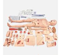 Life Size Human Manikin Patient Care Simulator for Nursing and Medical Training, Full Body First Aid Trauma Care Manikin
