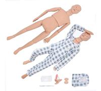 Life-Size Nursing Training Doll for Medical Skills Development - Multifunctional 160 cm Doll for Care Training and Educational Demonstrations