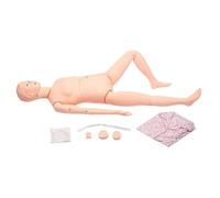 Life Size Patient Care Manikin for Geriatric Training, 5.4ft Nursing Education Mannequin for Basic Skills Teaching