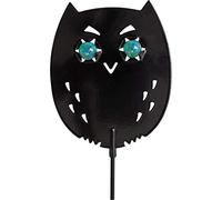 Life-Sized Decoy Owl - Bird and Small Mammal Scaring Device with Realistic Reflective Eyes - Pack of 4