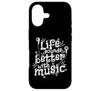 Life Sounds Better With Music Case for iPhone 17