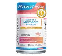 Life-Space Probiotic for Women, 2 Month Serving, Support Healthy Vaginal Microflora & Comfort, Daily Supplement for Women, pH Balance with Lactobacillus rhamnosus, 6.3 Billion CFU & 6 Strains, 60 ct