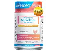 Life-Space Probiotic for Women, 2 Month Serving, Support Healthy Vaginal Microflora & Comfort, Daily Supplement for Women, pH Balance with Lactobacillus rhamnosus, 6.3 Billion CFU & 6 Strains, 60 ct