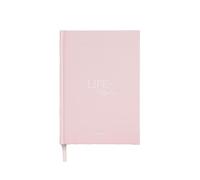 LIFE&Style Planner by Leonie Hanne, Daily Lifestyle Journal for Gratitude, Work, and Wellness with Reflective Prompts, Weekly Goal Planning, Style Insights, 90-Day Planner, Undated (Light Pink)