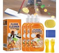 Life Sunny Floor Cleaner, Lifesunny Floor Cleaner, Powerful, Decontamination Floor Cleaner, Wood Floor Cleaner and Polish, Multipurpose Quick Shine Floor Cleaner for Wood, Tile, Laminate (3pcs)