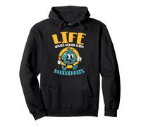 Life Tastes Better With Blueberries Pullover Hoodie