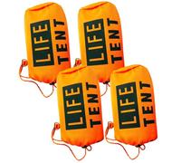 Life Tent|Emergency Tent 8x5x3ft Reflective Portable Survival Waterproof Windproof Fireproof Lightweight Emergency Shelter for Camping, Hiking and Outdoor Activities