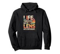 Life Through My Lens Hits Different Photography Pullover Hoodie