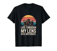 Life Through My Lens Hits Different Photography T-Shirt