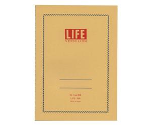 LIFE VERMILION Note Book B6 - Grid 32sheet
