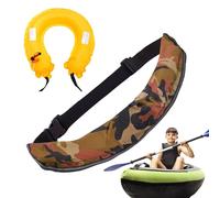 Life Vest Belt Pack - TPU 200D Nylon Cloth, Flotation Device for Adults, Reflective Equipment with Whistle, Outdoor Water Sports Safety, Swimming Training, Adjustable Survival Aid Equipment