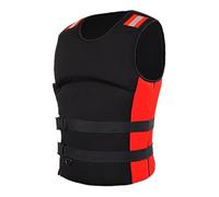 Life Vest, EPE Foam Safety Jacket with Quick-Release Buckles & Front Zipper, Adjustable for Watersports, Kayaking, Fishing
