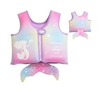Life Vest for Kids - Water Safety Kids Life Vest - Floating Comfortable Glitter Foldable Jacket for Pool Outdoor Safety Rescue Beach Boy Boating Girl