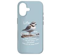 Life Was Good (LWG) Snowy Plover, PFAS contamination Case for iPhone 17