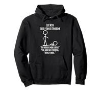 Life With EDS - Be More Careful Snarky Stick Figure Pullover Hoodie