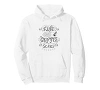 Life Without Coffee Is Scary Quote Caffeine Addict Humor Pullover Hoodie