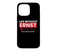Life Without Ernst Boring Would Not Recommend Funny Review Case for iPhone 14 Pro Max