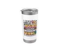 Life Without Jesus is Like an Unsharpened Pencil Stainless Steel Insulated Tumbler