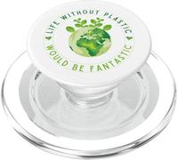 Life Without Plastic Ecology Planet Original Vegan Gift PopSockets PopGrip for MagSafe
