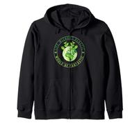 Life Without Plastic Ecology Planet Original Vegan Gift Zip Hoodie