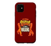 Life Without Rhythm Is Just Walking Retro Disco Groove Case for iPhone 11