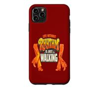 Life Without Rhythm Is Just Walking Retro Disco Groove Case for iPhone 11 Pro Max