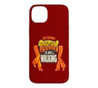 Life Without Rhythm Is Just Walking Retro Disco Groove Case for iPhone 14 Plus