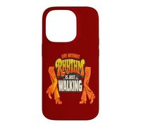 Life Without Rhythm Is Just Walking Retro Disco Groove Case for iPhone 14 Pro