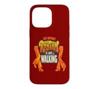 Life Without Rhythm Is Just Walking Retro Disco Groove Case for iPhone 14 Pro Max