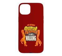 Life Without Rhythm Is Just Walking Retro Disco Groove Case for iPhone 15 Plus