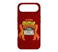 Life Without Rhythm Is Just Walking Retro Disco Groove Case for iPhone Air