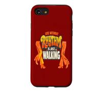 Life Without Rhythm Is Just Walking Retro Disco Groove Case for iPhone SE (2020) / 7/8