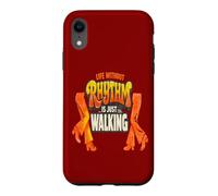 Life Without Rhythm Is Just Walking Retro Disco Groove Case for iPhone XR