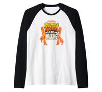 Life Without Rhythm is Just Walking Retro Disco Groove Raglan Baseball Tee
