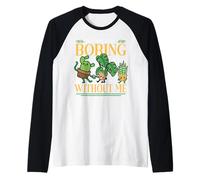 Life Would Be Boring Plants Garden Gardening Gardener Raglan Baseball Tee