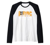 Life Would Be Boring Without Me Mini Schnauzer Dog Lover Raglan Baseball Tee