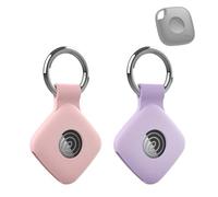Life360 Mate (2024) / Tile Mate 2022 Tile Mate 2022 Protective Case with Key Fob, Scratch-Resistant Protective Case for Keys, Bags, Necklace Pendants, Accessories, Shockproof and Dustproof, Purple+
