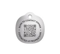 Life360 Pet Tag for Dogs & Cats - Smart QR Code ID Tag. Access to the World's Largest Global Pet Finder Network. Shared care reminders. No Battery or Annual Subscription Fees Required