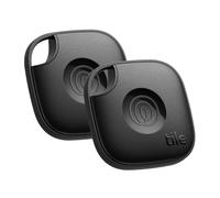 Life360 Tile - Bluetooth Tracker, Keys Finder and Item Locator for Keys, Bags and More. Phone Finder. Both iOS and Android Compatible. 2-Pack (Black)