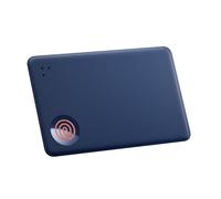 Tile by Life360 Slim (2024) - Wallet Finder, Bluetooth Tracker and Item Locator for Luggage Tags, Passports and More. Both iOS and Android Compatible. Phone Finder. 1-Pack (Navy Blaze)