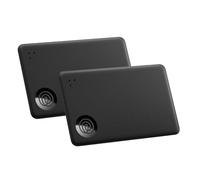 Tile by Life360 Slim (2024) - Wallet Finder, Bluetooth Tracker and Item Locator for Luggage Tags, Passports and More, Both iOS and Android Compatible, Phone Finder, Pack of 2 (Black)